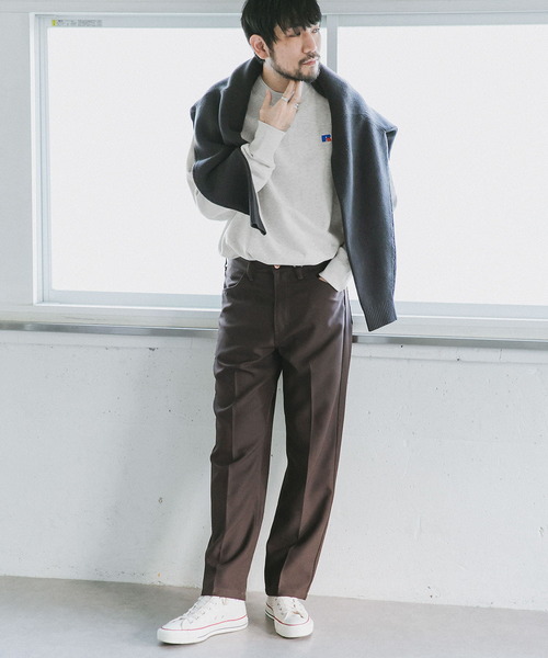 Russell Athletic（ラッセルアスレティック）の「『別注』RUSSELLATHLETIC×DOORS　BookstoreSweat（スウェット・メンズ・ホワイト/ネイビー/グレー/イエロー/グリーン・MEDIUM/LARGE/X-LARGE）」の7枚目の写真