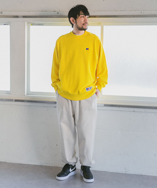 Russell Athletic（ラッセルアスレティック）の「『別注』RUSSELLATHLETIC×DOORS　BookstoreSweat（スウェット・メンズ・ホワイト/ネイビー/グレー/イエロー/グリーン・MEDIUM/LARGE/X-LARGE）」の22枚目の写真