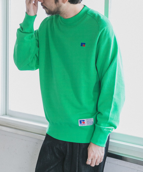 Russell Athletic（ラッセルアスレティック）の「『別注』RUSSELLATHLETIC×DOORS　BookstoreSweat（スウェット・メンズ・ホワイト/ネイビー/グレー/イエロー/グリーン・MEDIUM/LARGE/X-LARGE）」の10枚目の写真