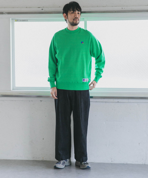 Russell Athletic（ラッセルアスレティック）の「『別注』RUSSELLATHLETIC×DOORS　BookstoreSweat（スウェット・メンズ・ホワイト/ネイビー/グレー/イエロー/グリーン・MEDIUM/LARGE/X-LARGE）」の18枚目の写真