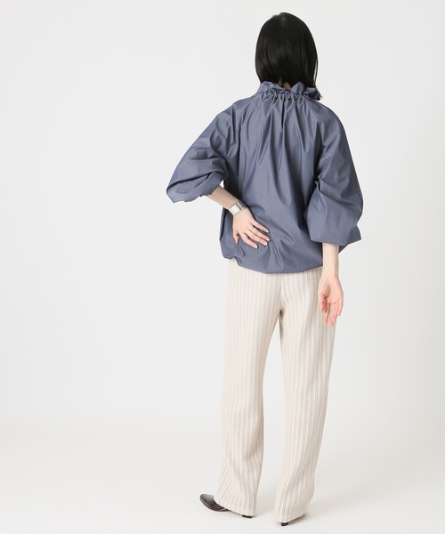 journal standard L'essage（ジャーナルスタンダードレサージュ）の「CPリボンブラウス◆（シャツ/ブラウス・レディース・ホワイト/ブラック/ブルー・フリー）」の20枚目の写真