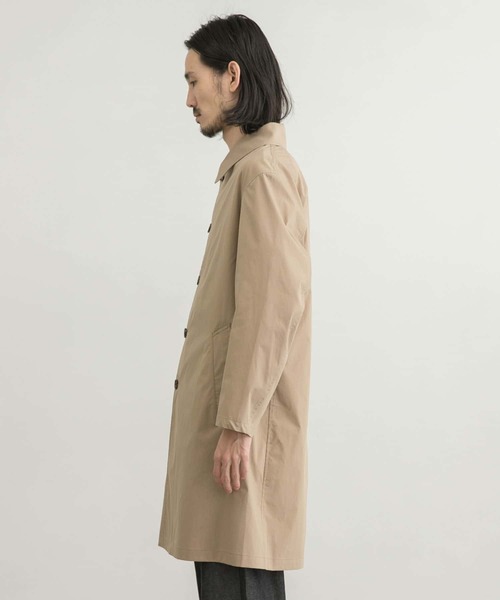 URBAN RESEARCH（アーバンリサーチ）の「『XLサイズあり』タイプライターストレッチステンカラーコート（ステンカラーコート・メンズ・グリーン/ベージュ/チャコールグレー・LARGE/X-LARGE/SMALL/MEDIUM）」の13枚目の写真