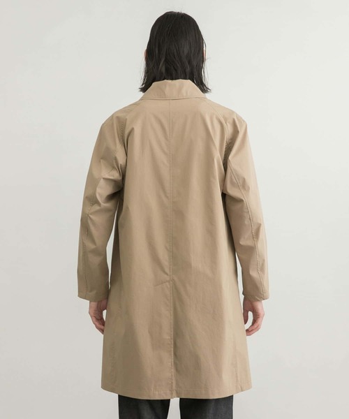 URBAN RESEARCH（アーバンリサーチ）の「『XLサイズあり』タイプライターストレッチステンカラーコート（ステンカラーコート・メンズ・グリーン/ベージュ/チャコールグレー・LARGE/X-LARGE/SMALL/MEDIUM）」の14枚目の写真