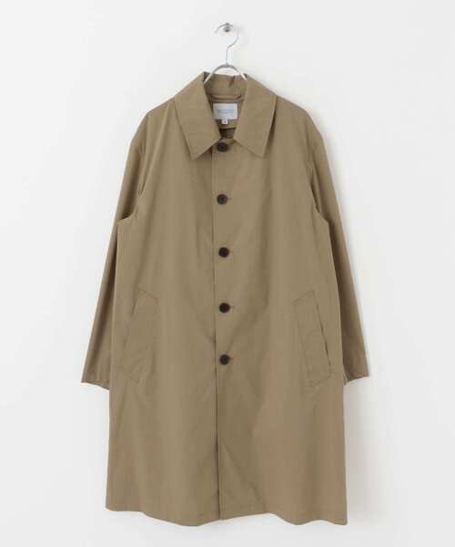 URBAN RESEARCH（アーバンリサーチ）の「『XLサイズあり』タイプライターストレッチステンカラーコート（ステンカラーコート・メンズ・グリーン/ベージュ/チャコールグレー・LARGE/X-LARGE/SMALL/MEDIUM）」の21枚目の写真