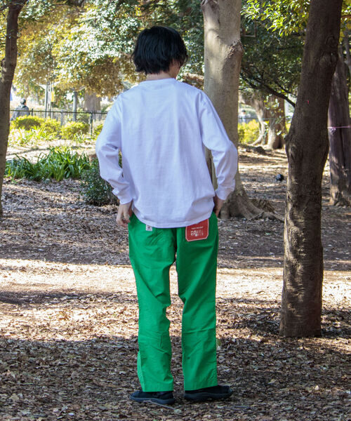 Franklin Climbing（フランクリンクライミング）の「【Franklin Climbing/フランクリンクライミング】エッセンシャルロゴ 袖プリントロンT（Tシャツ/カットソー・メンズ・ホワイト/ブラック/グレー/カーキ・MEDIUM/LARGE）」の9枚目の写真