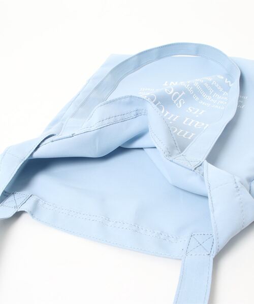 Me%（ミィパーセント）の「MePERCENTフラットトート（トートバッグ・レディース・ブルー系その他/ホワイト/ベージュ/グリーン系その他/ピンク・FREE）」の8枚目の写真