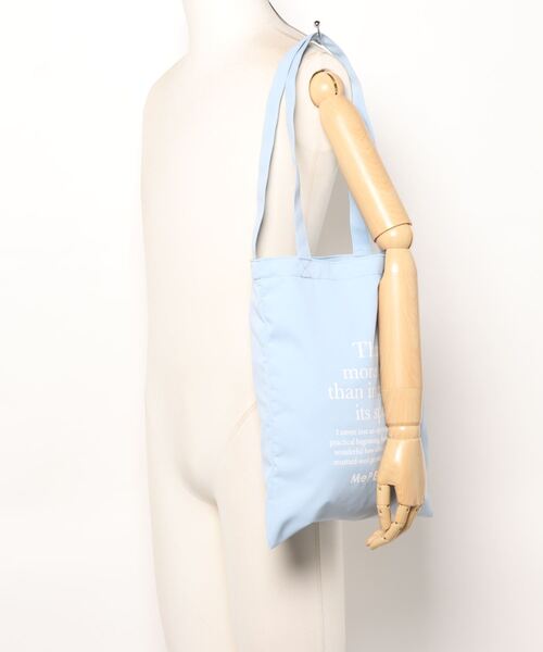 Me%（ミィパーセント）の「MePERCENTフラットトート（トートバッグ・レディース・ブルー系その他/ホワイト/ベージュ/グリーン系その他/ピンク・FREE）」の9枚目の写真