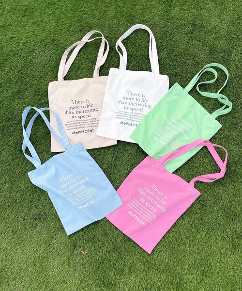 Me%（ミィパーセント）の「MePERCENTフラットトート（トートバッグ・レディース・ブルー系その他/ホワイト/ベージュ/グリーン系その他/ピンク・FREE）」の15枚目の写真