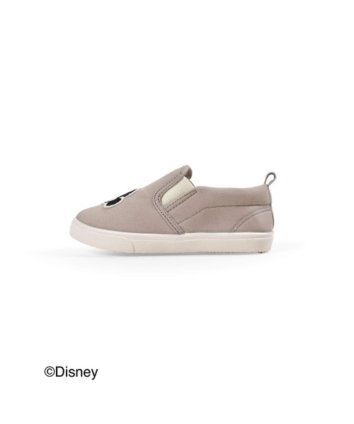 SLAP SLIP(スラップスリップ)の「SLAPSLIP/【Disney】ミッキー/ミニー/フェイスシンプルスリッポン(14~18cm)(スニーカー・キッズ・ブラック/ピンク/ベージュ・14/15 /16/17/18)」の10枚目の写真
