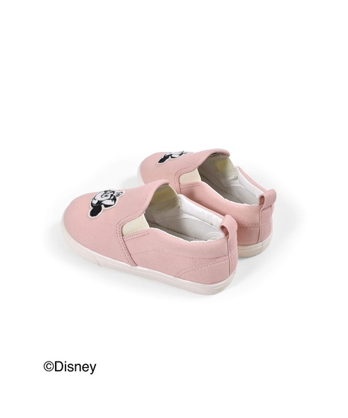 SLAP SLIP(スラップスリップ)の「SLAPSLIP/【Disney】ミッキー/ミニー/フェイスシンプルスリッポン(14~18cm)(スニーカー・キッズ・ブラック/ピンク/ベージュ・14/15 /16/17/18)」の14枚目の写真