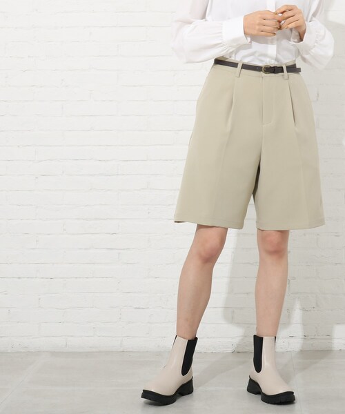 Cutie Blonde（キューティーブロンド）の「◆【S-L】キュロットパンツ（その他パンツ・レディース・ベージュ/ライトグリーン・01/02/03）」の17枚目の写真