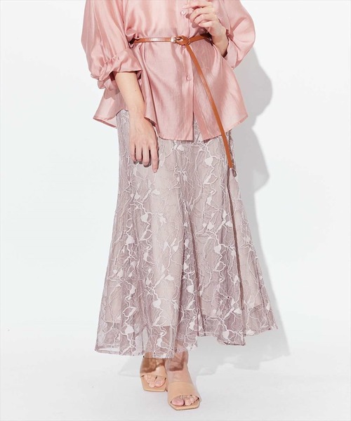 SWINGLE（スウィングル）の「ティアドロップバックル細ベルト（ベルト・レディース・カーキ/ブラック・MEDIUM）」の5枚目の写真