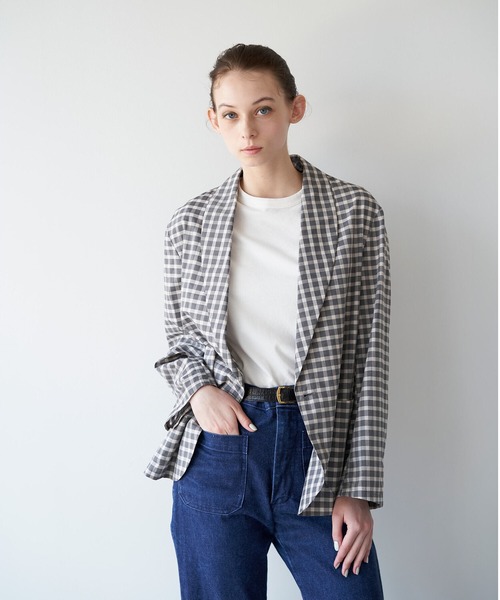 LE GLAZIK（ルグラジック）の「LE GLAZIK | ショールカラーチェック
