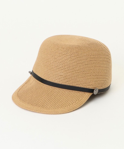 ikka（イッカ）の「ブレードキャスケット（キャスケット・レディース・キャメル/オフホワイト・FREE）」の12枚目の写真