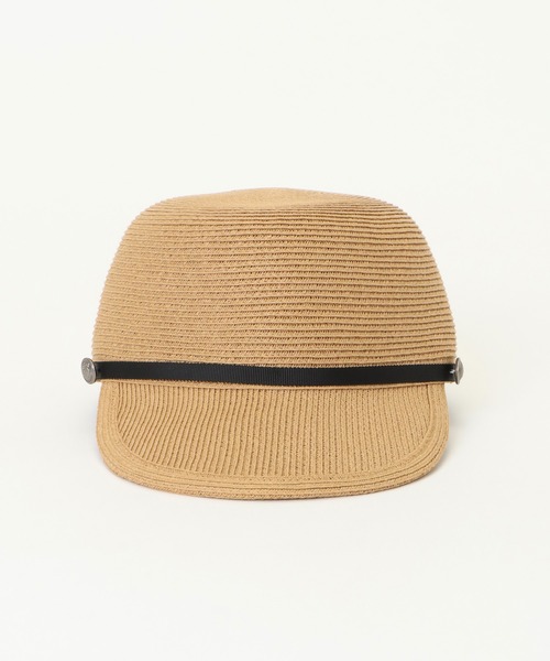 ikka（イッカ）の「ブレードキャスケット（キャスケット・レディース・キャメル/オフホワイト・FREE）」の10枚目の写真