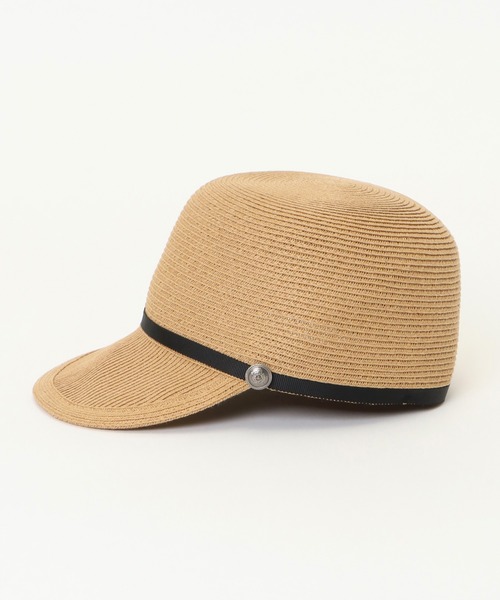 ikka（イッカ）の「ブレードキャスケット（キャスケット・レディース・キャメル/オフホワイト・FREE）」の6枚目の写真