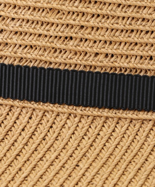 ikka（イッカ）の「ブレードキャスケット（キャスケット・レディース・キャメル/オフホワイト・FREE）」の3枚目の写真