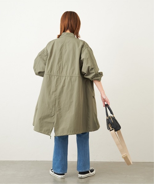 JOURNAL STANDARD（ジャーナルスタンダード）の「モッズコート（モッズコート・レディース・ライトグレー/カーキ・SMALL/MEDIUM）」の10枚目の写真