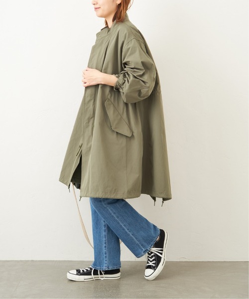 JOURNAL STANDARD（ジャーナルスタンダード）の「モッズコート（モッズコート・レディース・ライトグレー/カーキ・SMALL/MEDIUM）」の9枚目の写真