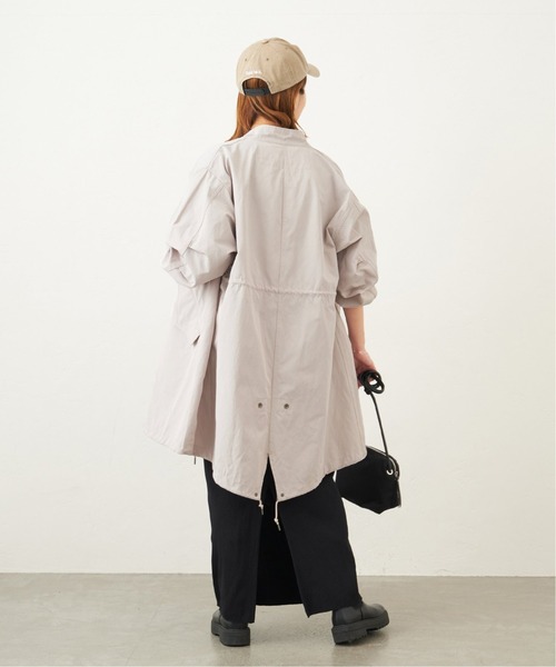 JOURNAL STANDARD（ジャーナルスタンダード）の「モッズコート（モッズコート・レディース・ライトグレー/カーキ・SMALL/MEDIUM）」の6枚目の写真