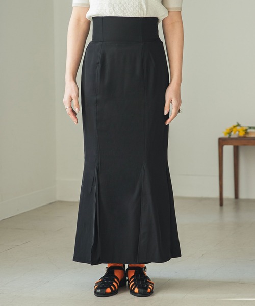 rectangle（レクタングル）の「マーメイドスカート（スカート・レディース・ブラック/グリーン/アイボリー・FREE）」の6枚目の写真