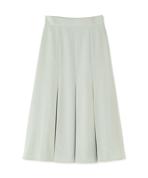 N.（N. Natural Beauty Basic）（エヌエヌナチュラルビューティーベーシック）の「タックフレアスカート（スカート・レディース・ライトグリーン/イエロー/ベージュ・MEDIUM）」の16枚目の写真