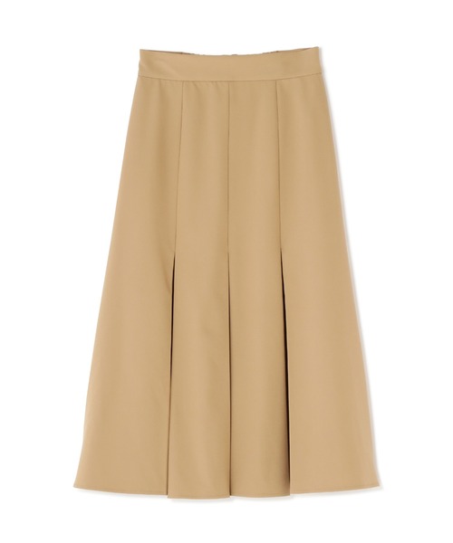 N.（N. Natural Beauty Basic）（エヌエヌナチュラルビューティーベーシック）の「タックフレアスカート（スカート・レディース・ライトグリーン/イエロー/ベージュ・MEDIUM）」の14枚目の写真