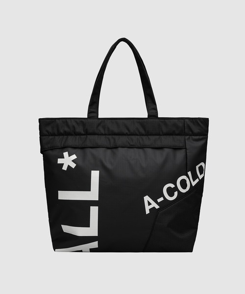 A-COLD-WALL*(アコールドウォール)の「TYPOGRAPHIC RIPSTOP TOTE(トートバッグ・メンズ・ブラック・FREE)」の2枚目の写真