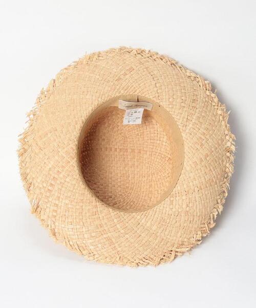 Santelli Francesca（サンテッリフランチェスカ）の「【Santelli Francesca】ハット（ハット・レディース・ベージュ・FREE）」の2枚目の写真