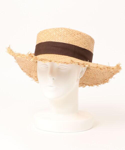 Santelli Francesca（サンテッリフランチェスカ）の「【Santelli Francesca】ハット（ハット・レディース・ベージュ・FREE）」の5枚目の写真