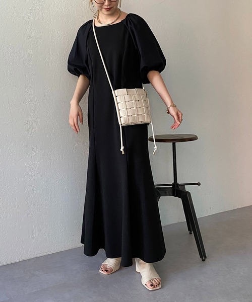 CAPRICIEUX LE'MAGE（カプリシューレマージュ）の「異素材パフ