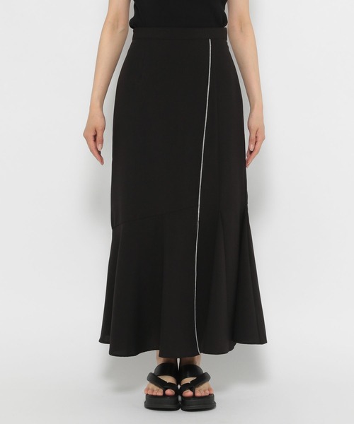 PAGEBOY(ページボーイ)の「スリットメローマーメイドスカート(スカート・レディース・ブラック/ベージュ/カーキ・FREE)」の17枚目の写真
