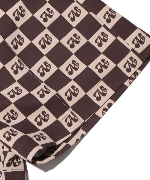 atmos pink（アトモスピンク）の「atmos pink チェッカー柄ショーパン（その他パンツ・レディース・ブルー/ブラウン/ネイビー・M/S）」の16枚目の写真