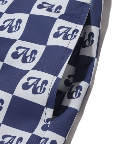 atmos pink（アトモスピンク）の「atmos pink チェッカー柄ショーパン（その他パンツ・レディース・ブルー/ブラウン/ネイビー・M/S）」の21枚目の写真