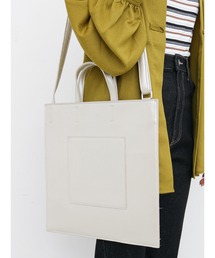 ehka sopo | ペタンコトートショルダーバッグ(ショルダーバッグ)