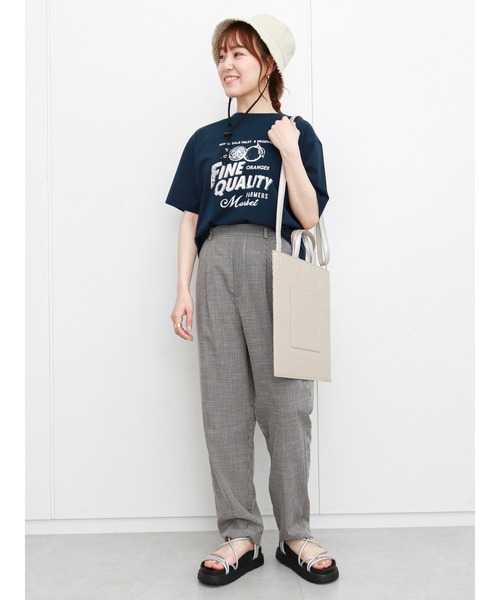 ehka sopo（エヘカソポ）の「ペタンコトートショルダーバッグ（ショルダーバッグ・レディース・シルバー/ゴールド/ブラック・ﾌﾘ-）」の9枚目の写真