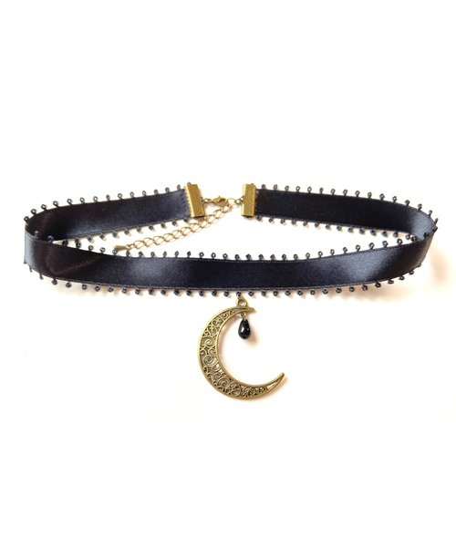 tone（トーン）の「【MUURABBTI】月と雫のチョーカー(MA)（チョーカー・レディース・ブラック/ブルー/レッド/ブラック系その他・FREE）」の15枚目の写真