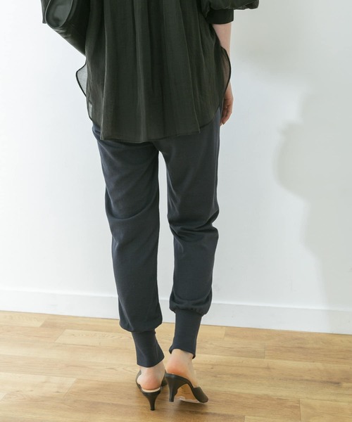 Healthknit(ヘルスニット)の「Healthknit SLIT RIB PANTS(その他パンツ・レディース・ブラック・-)」の13枚目の写真