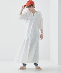 Firsthand（ファーストハンド）の「Firsthand/ファーストハンド オーガニックコットン スキッパーワンピース（ワンピース）」