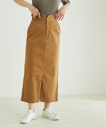 SALON adam et rope' | 【洗える】ストレッチフロントスリットタイトスカート(スカート)