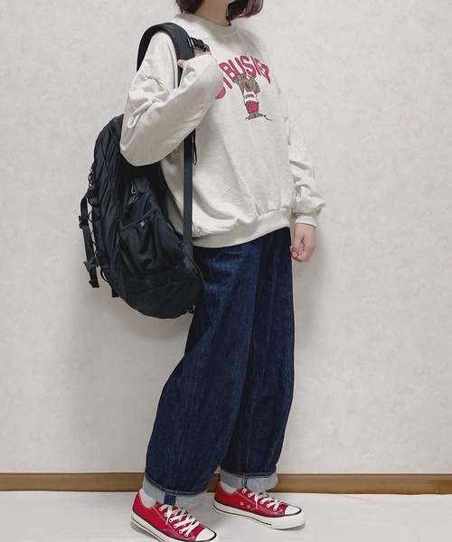 Cham.（チャム）の「オーストラリアプリントスウェット（スウェット・レディース・ネイビー/グレー・F）」の4枚目の写真