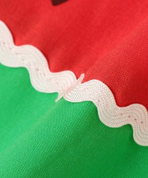 baby cheer（ベイビーチアー）の「スイカスカート（スカート・キッズ・レッド・80-90cm/110cm/100cm/120cm）」の5枚目の写真