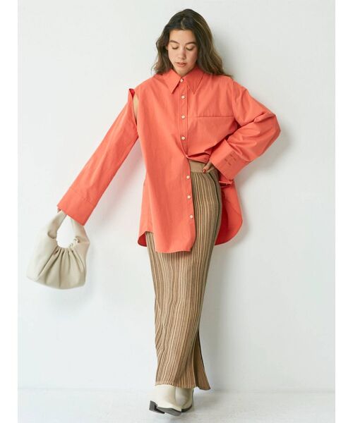 Ungrid（アングリッド）の「ギャザーハンドバッグ（ハンドバッグ・レディース・ブラック/オフホワイト・FREE）」の3枚目の写真