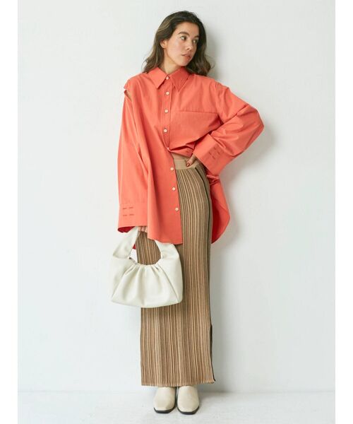 Ungrid（アングリッド）の「ギャザーハンドバッグ（ハンドバッグ・レディース・ブラック/オフホワイト・FREE）」の5枚目の写真