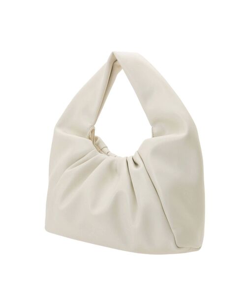 Ungrid（アングリッド）の「ギャザーハンドバッグ（ハンドバッグ・レディース・ブラック/オフホワイト・FREE）」の10枚目の写真