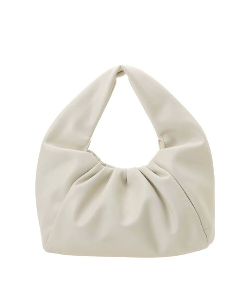 Ungrid（アングリッド）の「ギャザーハンドバッグ（ハンドバッグ・レディース・ブラック/オフホワイト・FREE）」の12枚目の写真