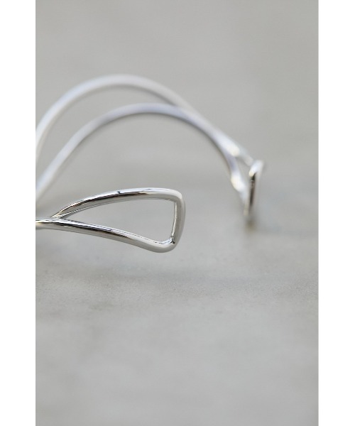 STYLEMIXER（スタイルミキサー）の「ダブルラインメルトバングル（バングル/リストバンド・レディース・ゴールド/シルバー・FREE）」の7枚目の写真