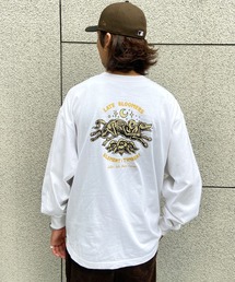 ELEMENT/エレメント×TINBER! コラボモデル ビッグシルエット バックプリントロンT BC022-056