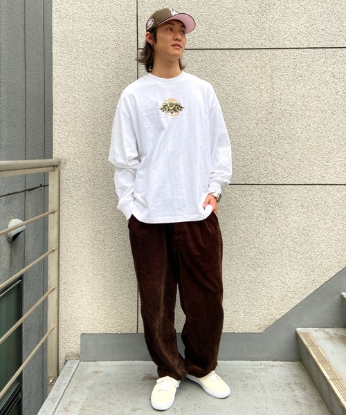 ELEMENT(エレメント)の「ELEMENT/エレメント×TINBER! コラボモデル ビッグシルエット バックプリントロンT BC022-056(Tシャツ/カットソー・メンズ・グリーン/ブラック/ホワイト・XL/M/L)」の18枚目の写真