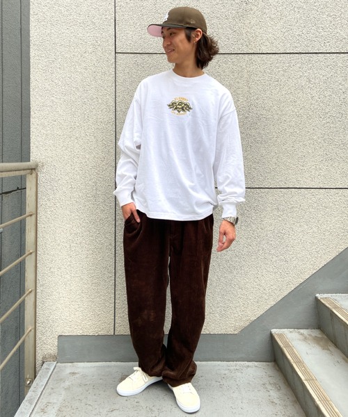 ELEMENT(エレメント)の「ELEMENT/エレメント×TINBER! コラボモデル ビッグシルエット バックプリントロンT BC022-056(Tシャツ/カットソー・メンズ・グリーン/ブラック/ホワイト・XL/M/L)」の19枚目の写真